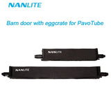 Pavolite 2ft Barn Door with Eggcrate for the Pavolite Tube