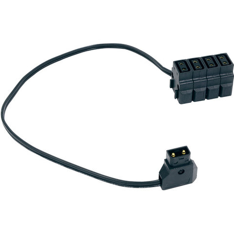 Fxlion Quad D-Tap Output Cable 17.7"
