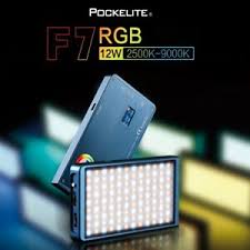 Pockelite F7 RGB 12W 2500K-9000K LED